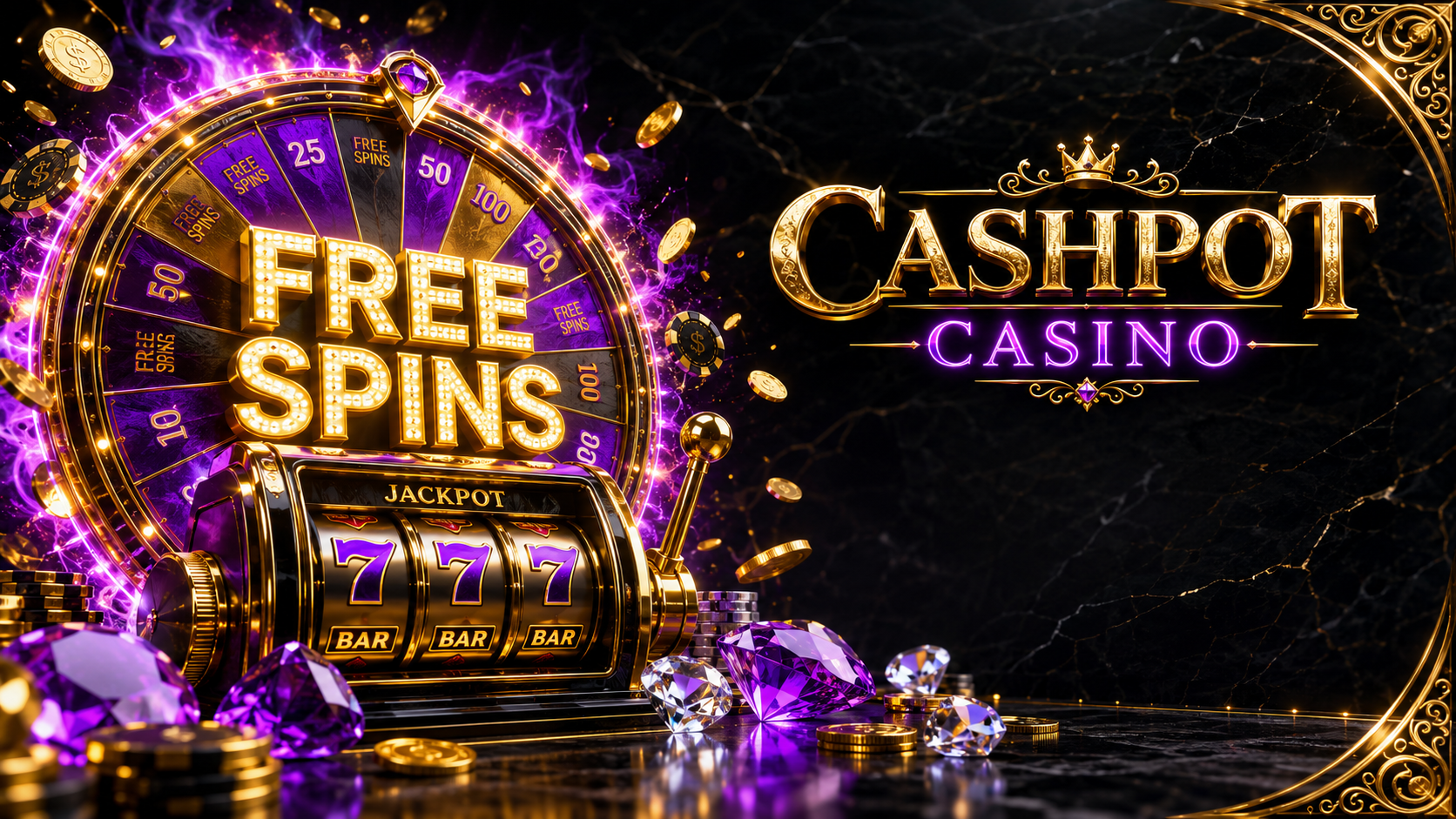 cashpot casino free spins